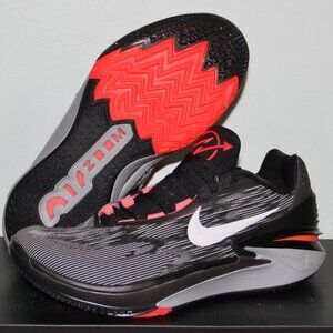 Nike Air Zoom GT Cut 2 Bred Basketball Shoes Mens 8 Womens 9.5 Black